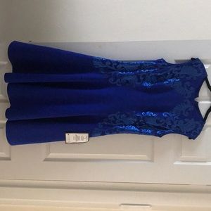 Tadashi royal blue dress